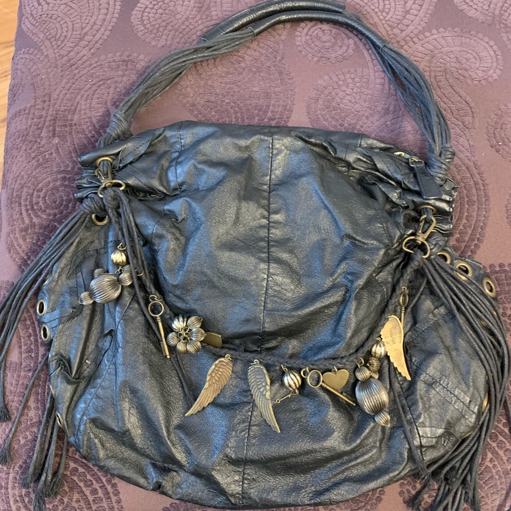 Lollipops Paris Leather Charm Purse